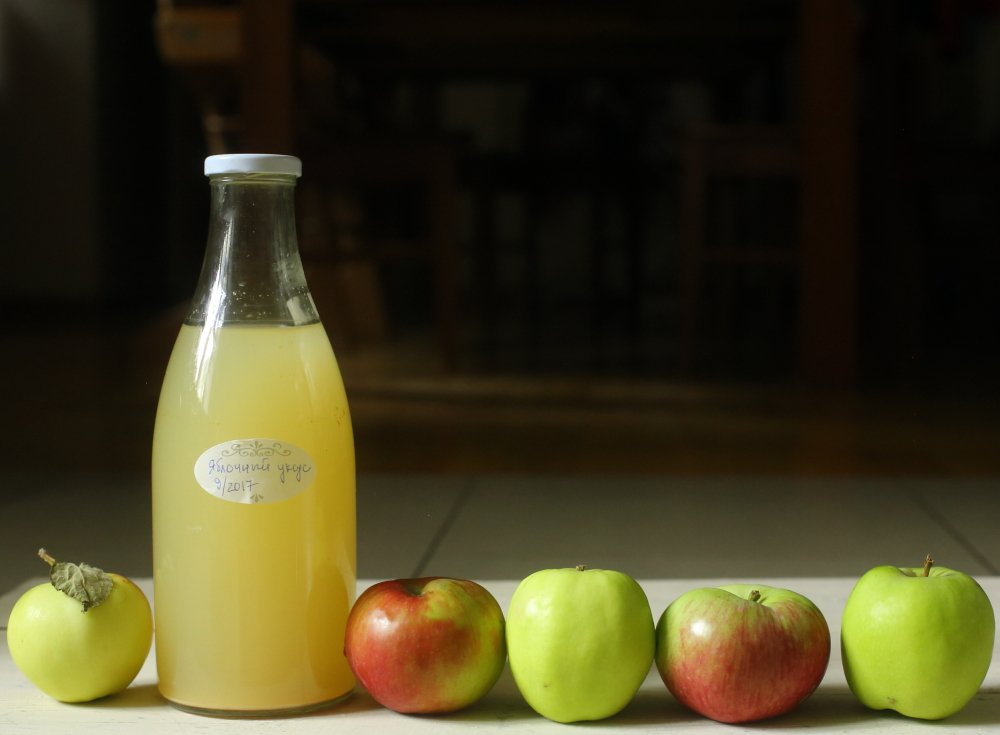 Рецепт домашнего яблочного уксуса